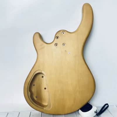 Solid Basswood DIY Bass Guitar Body image 5