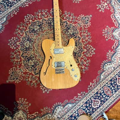 Fender Classic Series 72 Thinline Telecaster Natural Maple + HARD CASE image 1