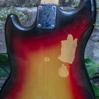 Fender Mustang Guitar with Rosewood - 1978 - Sunburst imagen 4