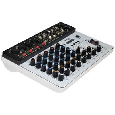 Citronic Q-PAD-8 Compact Studio Mixer with USB/BT & Audio Interface image 2