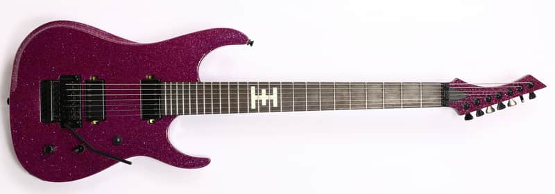 Cerberus Guitars PS7 2024 - Metallic Purple Sparkle (PREORDER) image 1