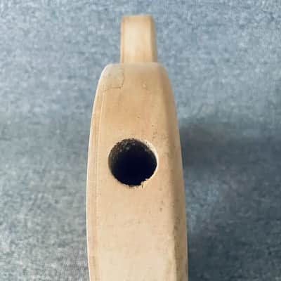Unfinished Alder Maple Flame Top SSH Guitar Body image 4