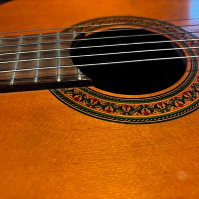 Yamaha G-85A Classical Guitar w/ Deluxe Reptile Skin Hard-Shell Case - All in VG Condition! image 5
