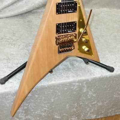 PRE-ORDER! Jackson RHOADS V MAHOGANY JS32 series /natural finish image 3
