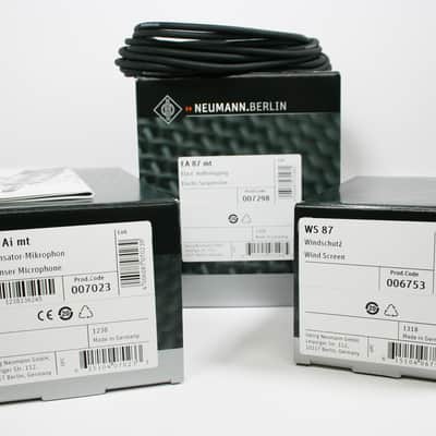 Neumann U 87 Ai Mt Set Z Multi-Pattern Condenser Microphone [USED] image 1