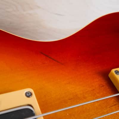 Tokai Reborn Old LS-50 MIJ 1980 Cherry Sunburst Vintage Japan w/ Bag image 10