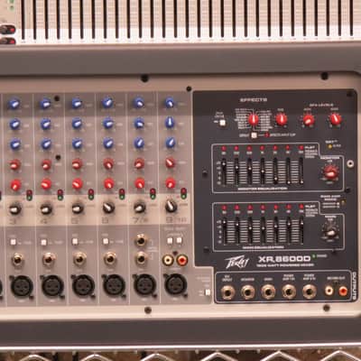 Peavey XR8600 8-Channel Powered Mixer | Reverb