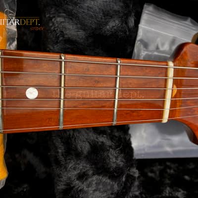 ♚ SUBLIME ♚ 2016 Fender CUSTOM SHOP Artisan OKOUME Stratocaster♚Dark Roasted♚69 Handwounds ! image 22