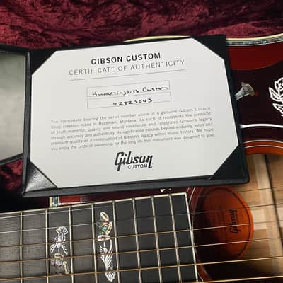 NEW! Gibson Hummingbird Custom Koa - Dealer Select - Autumnburst - Authorized Dealer - Custom Shop - 4.75 lbs - G07088 image 22