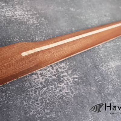 S Style Mahogany Neck flame Maple Board Stainless Steel Jescar Frets, S Type 22 Frets Guitar Replacement And Gadget image 9