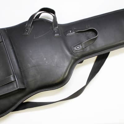 Levy's Standard Leather Bass Gigbag - Black **Warrior Patch** image 6
