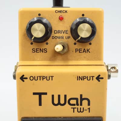 Boss TW-1 T Wah With Original Box 1985 Made in Japan ACA Vintage Guitar Effect Pedal 612800 image 3