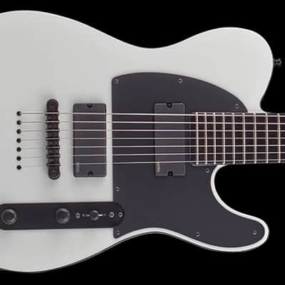 ESP EII T-7 Baritone Snow Whiite image 1