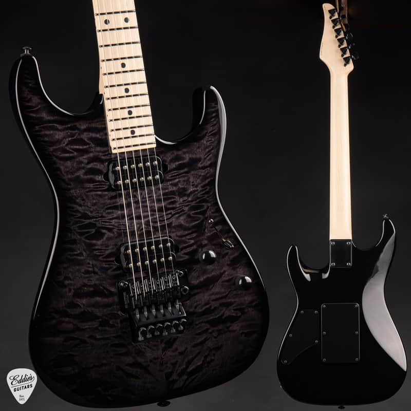 Suhr Standard Thin Burst Limited Edition - Trans Black Thin Burst image 1