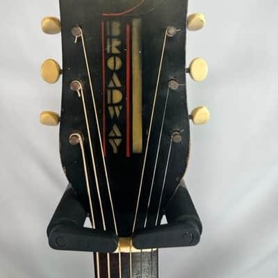 Vintage Harmony Broadway Archtop Guitar, Tobacco Burst, 1950s (Used) image 4