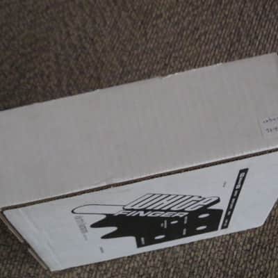 mostly very clean Electro Harmonix EMPTY BOX and printout copy of Owner's Manual & original Warranty / Registration card (+ bubble wrap and plastic bag) ONLY for White Finger Analog Optical Compressor pedal - classic casing size (NO pedal, NO adapter) image 19