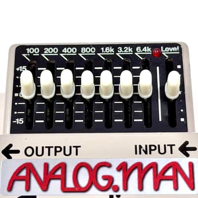 Analogman Made in Japan Boss GE-7 Pro Mod EQ Pedal Great Condition FAST SHIP! image 12