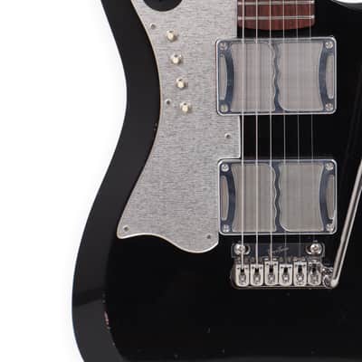 Fiam Guitars Mirari 2023 - Aged Black / 4 Button Tornipulator - By past Ronin luthier Izzy Lugo. NEW (Authorized Dealer) image 6