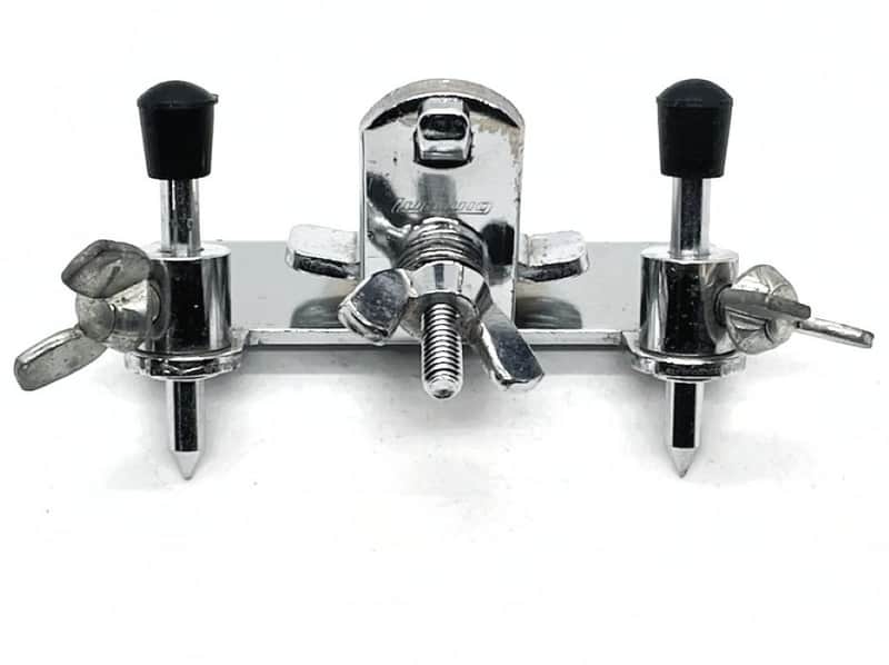 Ludwig #1304 / L-1304-BA Hoop Mounted Bass Drum Anchor - Block Logo Vintage 70s/80s- EX - LBDA-104 image 1