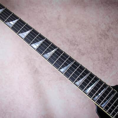 JACKSON USA Signature Dave Mustaine King V Custom 33 of 150# "Black Metal Flake + Ebony" (1996) image 9