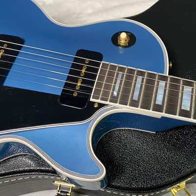 NEW! Gibson Les Paul Custom - Dealer Select - P90 Pick-Ups - Pelham Blue VOS - Custom Shop M2M - Authorized Dealer - Only 9lbs - G07687 image 3