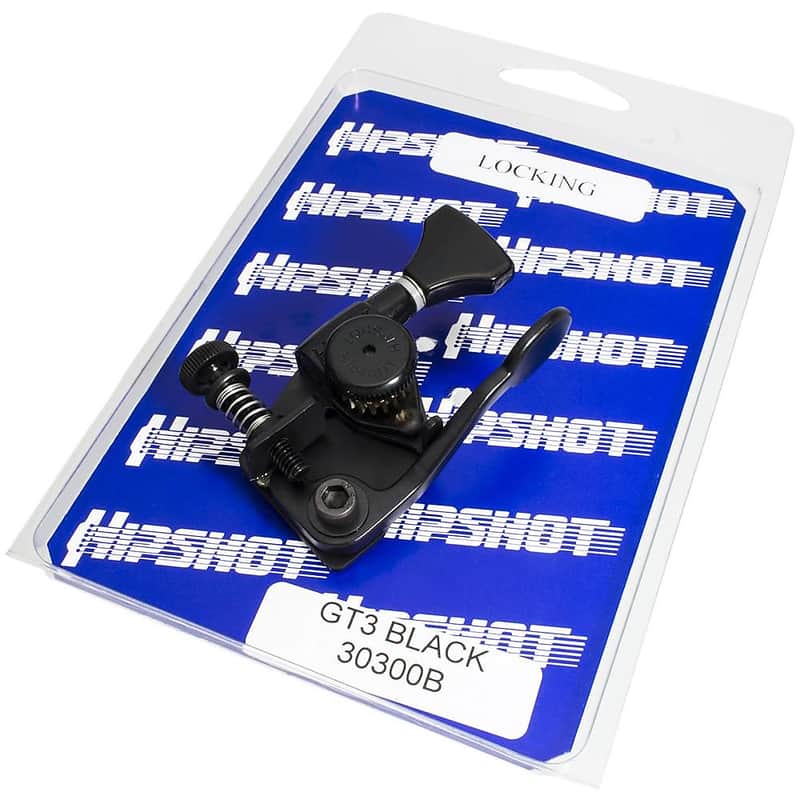 Hipshot GT-3 LOCKING Guitar Xtender Key BLACK GT3 Extender Detuner X-tender image 1