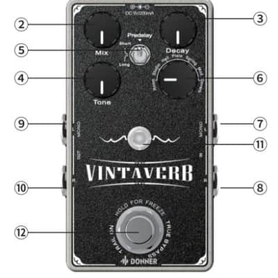Vintaverb — Seven Reverbs in One Pedal for Endless Ambience! Transform Your Tone image 6