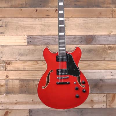 Ibanez AS7312 12-String Semi-Hollowbody Guitar Transparent Cherry Red image 4