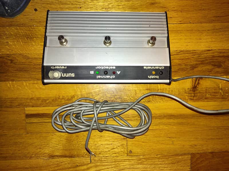 Sunn Channel selector 3 button Late 1970 - Silver image 1