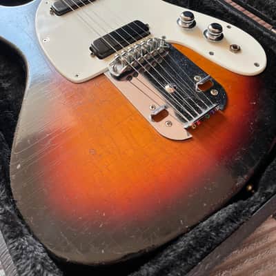 Mosrite Ventures II Slab Body B125 owned by GG Allin and The Jabbers 1965 - sunburst image 7