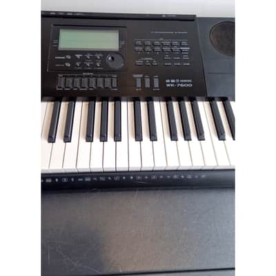 Casio WK-7600 - Musical Keyboards - Black - Very Good w/ Power Supply image 8