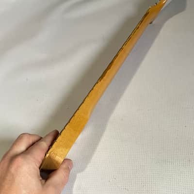 1990 Fender USA American Standard Stratocaster Guitar Neck 22 Fret Maple Board image 20