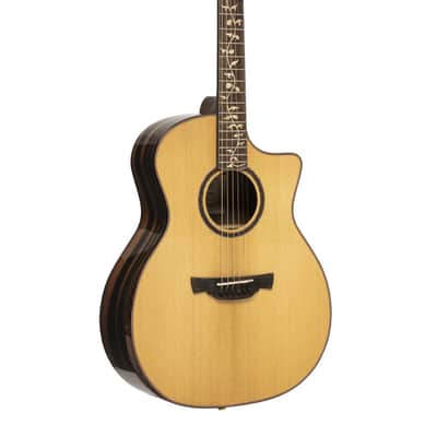 Crafter VL G28CE VVS VL Series Grand Auditorium Cutaway Solid Spruce Top Mahogany Neck 6-String Acoustic-Electric Guitar w/Gig Bag image 2