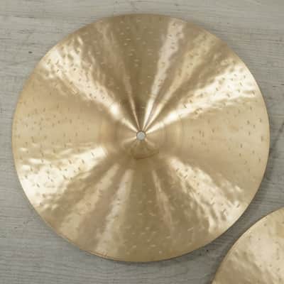 Used Zildjian 14" K Custom Dark Hi Hat Cymbal Pair image 10
