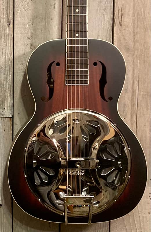 Gretsch G9220 Bobtail Round-neck Mahogany Body Resonator Sunburst Acoustic/Electric Guitar ! Support Small Business Buy it Here ! image 1