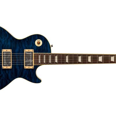 Tokai (MIJ) Love Rock LS-101Q Quilt Indigo Blue (RRP £2181) #2450343 image 2