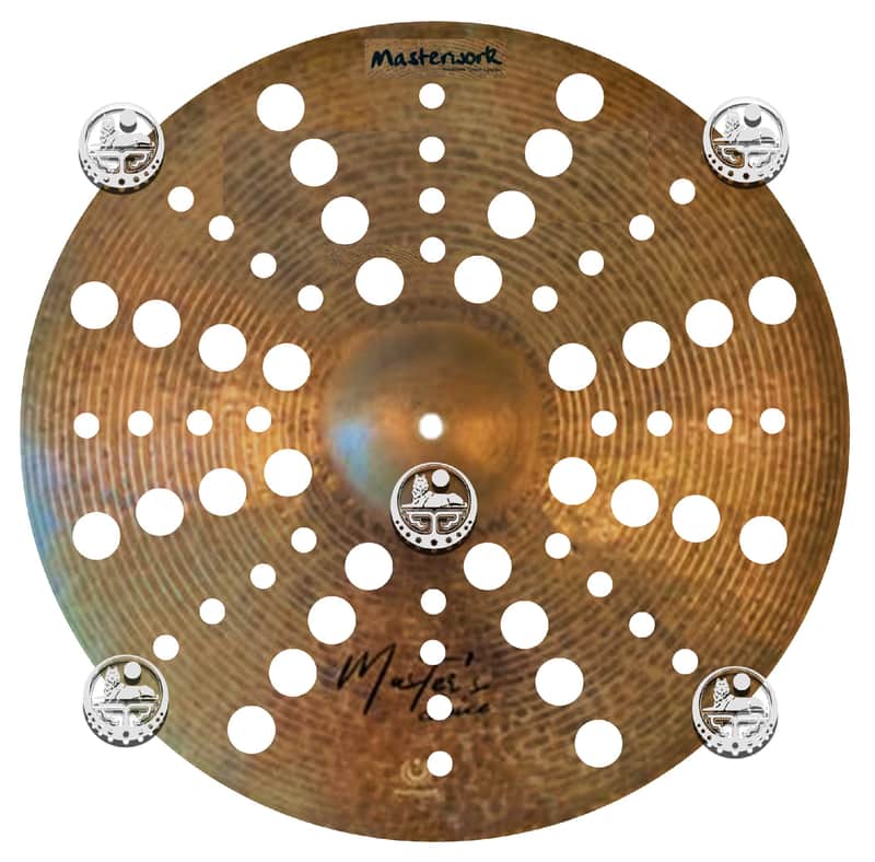 Masterwork Cymbals 18" Master's Choice Fx Multi Hole Crash image 1