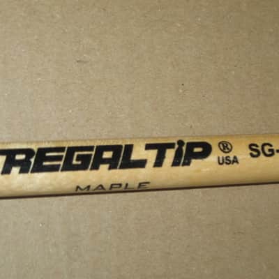 TWO Pairs (new old stock) very near A+ condition Regal Tip SG-A sticks: maple wood / natural stain finish (with paper sleeve packaging) from 2000s / 2010s image 17