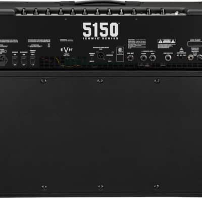 EVH 5150 Iconic Series 60W 2X12 Combo, Black, 120V Model #: 2257200010 image 2
