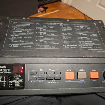 Yamaha QX21 Digital Sequence Recorder 1980s - Black