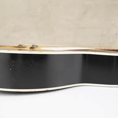 60s Fender F-70-B Uni-Bar Parlor Acoustic Slide Guitar F-1000 w/Soft Case #55890 image 12