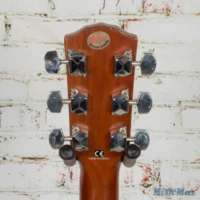 Fender DG-10CE Acoustic-Electric Spruce/Mahogany (USED) image 6