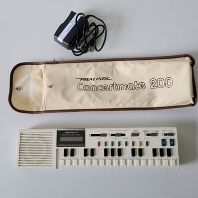 Realistic Concertmate 200 (Casio VL-1 Rebadge) with case and power adapter