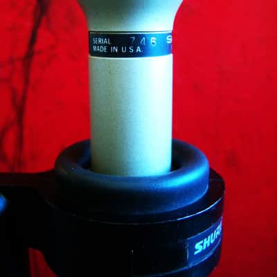 Vintage RARER 1970's Shure SM53 dynamic cardioid microphone w accessories SM59 SM54 SM58 ELVIS # 3 image 16