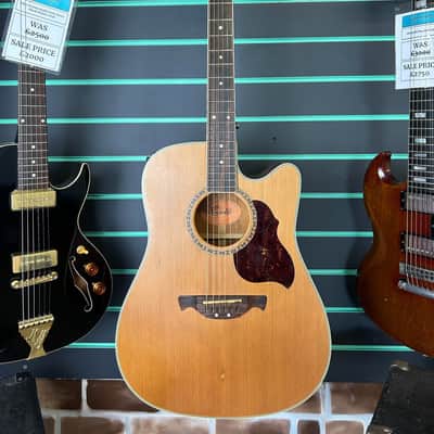 Crafter DE7 Satin Natural 2001 Electro-Acoustic Guitar image 2