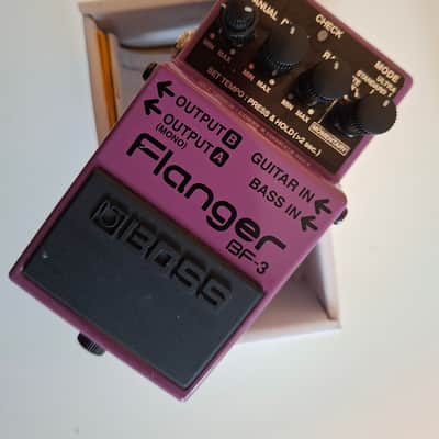 Boss BF-3 Flanger (Dark Gray Label) 2002 - Present - Purple image 3