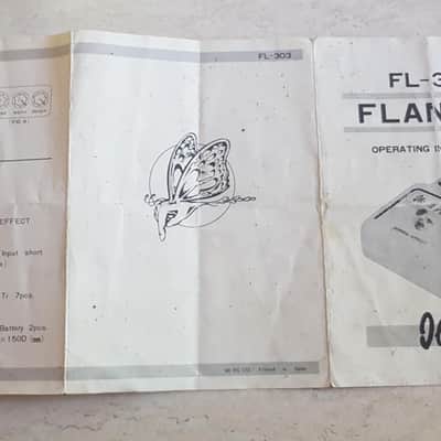 Ibanez Flanger FL-303 vintage box (no pedal) image 6