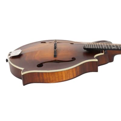 Eastman MD315 F-Style Mandolin Adirondack Wide Neck - Amberburst image 5