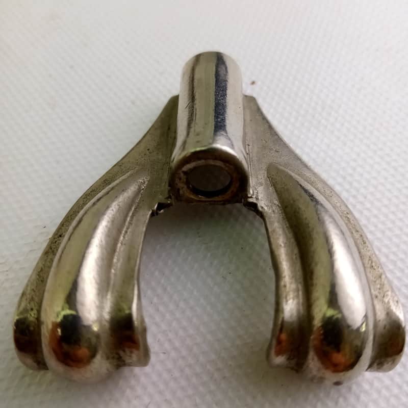 Leedy & Ludwig Snare/Bass Drum Tension T-Rod-Claw Nickel Vintage 40s-50s Parade image 1