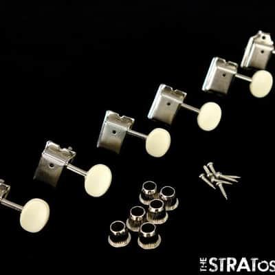 * NEW Vintage TUNERS for Fender Stratocaster Strat Telecaster Tele Nickel Aged